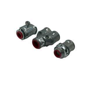 Konektor <span class=keywords><strong>SNAP</strong></span> in 1/2 "dengan mur pengunci dan terisolasi tenggorokan, rentang kabel 0.560-0.850, seng Die-cast, perak, - Product Image 4