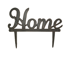 Hierro fundido flores letras <span class=keywords><strong>en</strong></span> forma de jardín decorativo borde valla metal césped barrera valla corta Decoración - Product Image 2