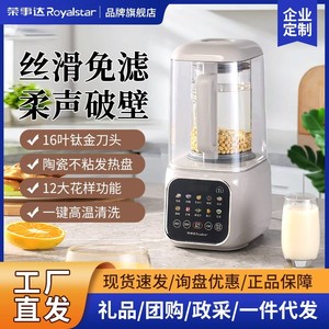 Rongshida High-Speed Blender 1.75L Titanium Blade Voice Broadcast Multifunctional Soy Milk Maker - Product Image 5