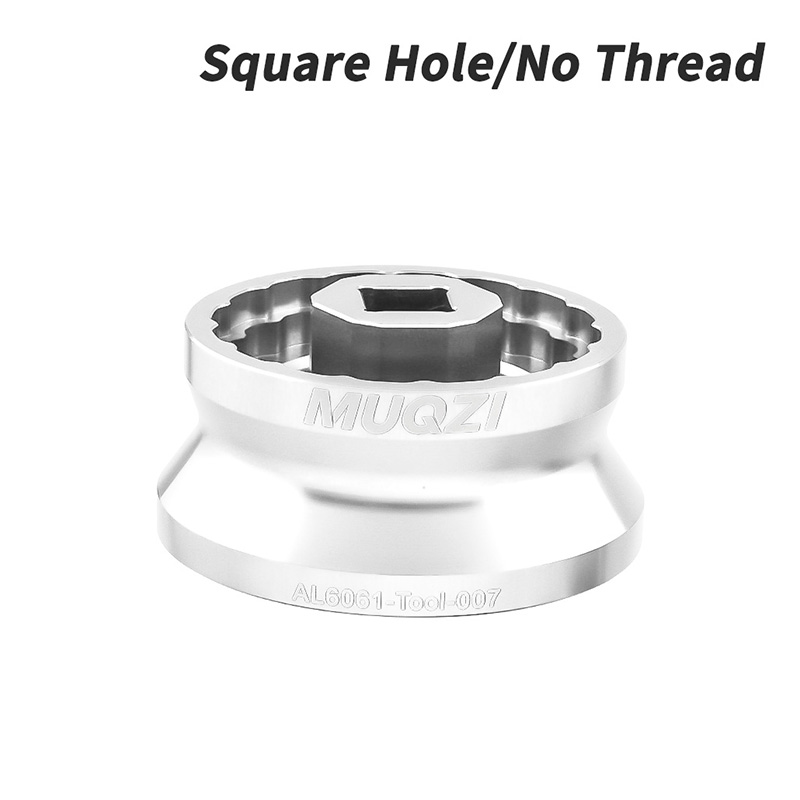 Square Hole/No Thread-Silver