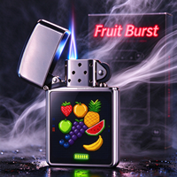 Briquet électronique automatique vintage jetable à clapet, personnalisé ODM, fabriqué en UE, rechargeable par USB Type-C, 1-6 ml