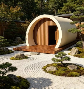 Casas Domo Prefabricadas Modulares Ecológicas de Acero y Hormigón para Exteriores / Microcasas para Oficinas, Edificios y Gimnasios - Product Image 2