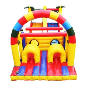 Casa de rebote personalizada con soplador, Castillo de rebote inflable para promoción de negocios o niños, precio de fábrica