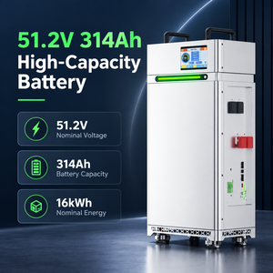 Batterie de stockage d'énergie domestique 51,2 V 280 Ah 314 Ah 16 kWh, solaire verticale sur pied pour alimentation de secours résidentielle - Product Image 4
