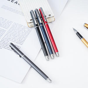 High Quality Business Metal Ballpoint Hotel With Custom Personal Logo <b>Gel</b> Ink <b>Pen</b> Signature Meeting <b>Pen</b> - Product Image 3