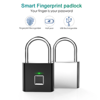 Cadenas intelligent antivol YH-G4, déverrouillage par empreinte digitale, cadenas de porte à empreinte digitale, cadenas numérique à empreinte digitale