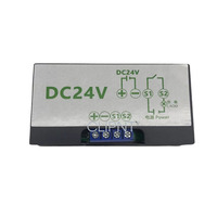 DC 12V 24v交流110V 220V数字周期定时器延时继电器板模块，带发光二极管双时间显示定时继电器开关0 ~ 999