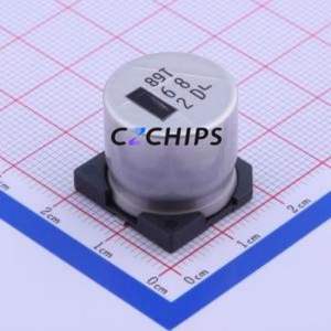 ตัวเก็บประจุอิเล็กโทรไลต์อะลูมิเนียมแบบ SMD รุ่น 200CE68LHVT, ขนาด D18xL16.5 มม. ความจุ 68uF 20% 200V ขา 18 มม. - Product Image 1