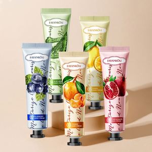Crème pour les mains hydratante naturelle anti-âge FAYANKOU, tube, crème pour les mains blanchissante biologique, étiquette privée, lotion personnalisée - Product Image 2