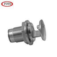 Crochet de fixation pour pare-battage FOYO en acier inoxydable 316, permet un montage rapide des pare-battages de bateau, anticorrosion et robuste pour une utilisation marine à long terme