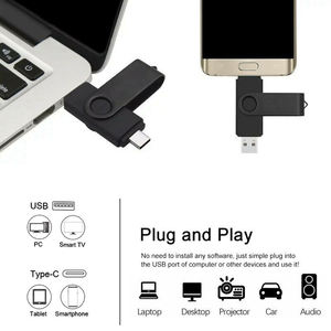Clé <span class=keywords><strong>USB</strong></span> 2.0 TYPE-C <span class=keywords><strong>double</strong></span> pour téléphone OTG, logo personnalisé, pleine capacité, clé <span class=keywords><strong>USB</strong></span> 4 Go 8 Go 16 Go 32 Go 64 Go 128 Go - Product Image 5