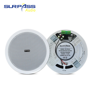BT624 Home Wireless Active Stereo Sound Sistema de música de fondo Altavoz de techo de dientes azules de 6 pulgadas Amplificador de 4 canales incorporado - Product Image 1