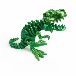 Sáng Tạo 3D In T-Rex Khủng Long Mô Hình Bộ Xương CNC Gia Công Rồng Chuyển Đổi Bức Tượng Cho Trang Trí Nội Thất Quà Tặng - Product Image 3