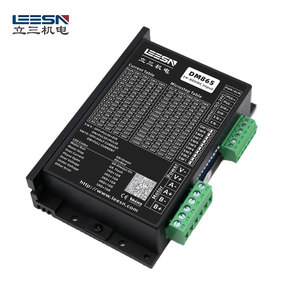 Prix usine LEESN DM865 <span class=keywords><strong>Driver</strong></span> de moteur pas à pas DSP haute tension 2.8-6.5 A 24-80 VDC à couple élevé pour moteur pas à pas Nema 23/24/34 - Product Image 1