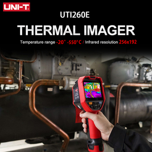 กล้องถ่ายภาพความร้อน UTi260E สำหรับทดสอบระบบทำความร้อนพื้นอุตสาหกรรม กล้องถ่ายภาพความร้อนอินฟราเรด ความละเอียด IR 256x192 รองรับ OEM ปรับแต่งได้ UT - Product Image 3