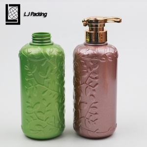 Chất Lượng Cao Mẫu Trang Trí Nhựa PET Dầu Gội Chai Rỗng 500Ml - Product Image 4