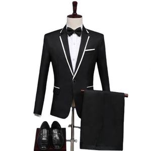 Nouveau Costume Homme 2024 – Version Coréenne Slim Fit Trois Pièces – Idéal pour Affaires, Garçon d'Honneur, Mariage – Tenue de Cérémonie pour Homme - Product Image 1