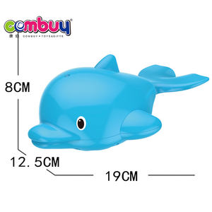 Jouets de bain en plastique pour bébés, modèle animal de natation mignon, dauphin électrique - Product Image 6