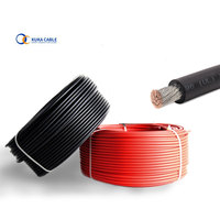 TUV-Zulassung XLPO isoliertes Gleichstrom-Solarstromkabel PV-Kabel verzinnter Kupfer-Solardraht 4 MM 6 MM 10 MM 16 MM 25 MM 35 MM
