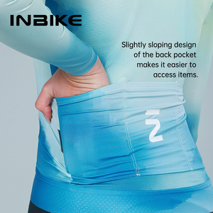 Женский велосипедный комплект: ветрозащитный, двусторонний, бесшовный, легкий, быстросохнущий, с индивидуальным дизайном в стиле Inbike - Product Image 5