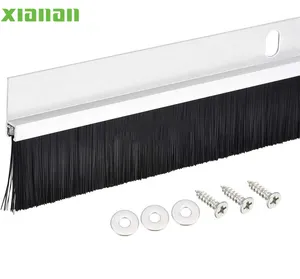 <span class=keywords><strong>Brosse</strong></span> <span class=keywords><strong>de</strong></span> joint en PP pour <span class=keywords><strong>porte</strong></span> coulissante, personnalisée, anti-poussière, bande <span class=keywords><strong>de</strong></span> joint inférieure en aluminium pour <span class=keywords><strong>porte</strong></span>, vente en gros - Product Image 2