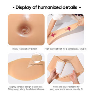 ओएम/ओडम सिलिकॉन गर्भावस्था पेट झूठे पेट असली कृत्रिम गर्भवती स्किनलेस पेट असली कृत्रिम गर्भवती स्किनलेस पेट - Product Image 3