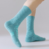 Chaussettes de basketball neuves, tricotées, antidérapantes, respirantes, élite, pour hommes, colorées et tendance