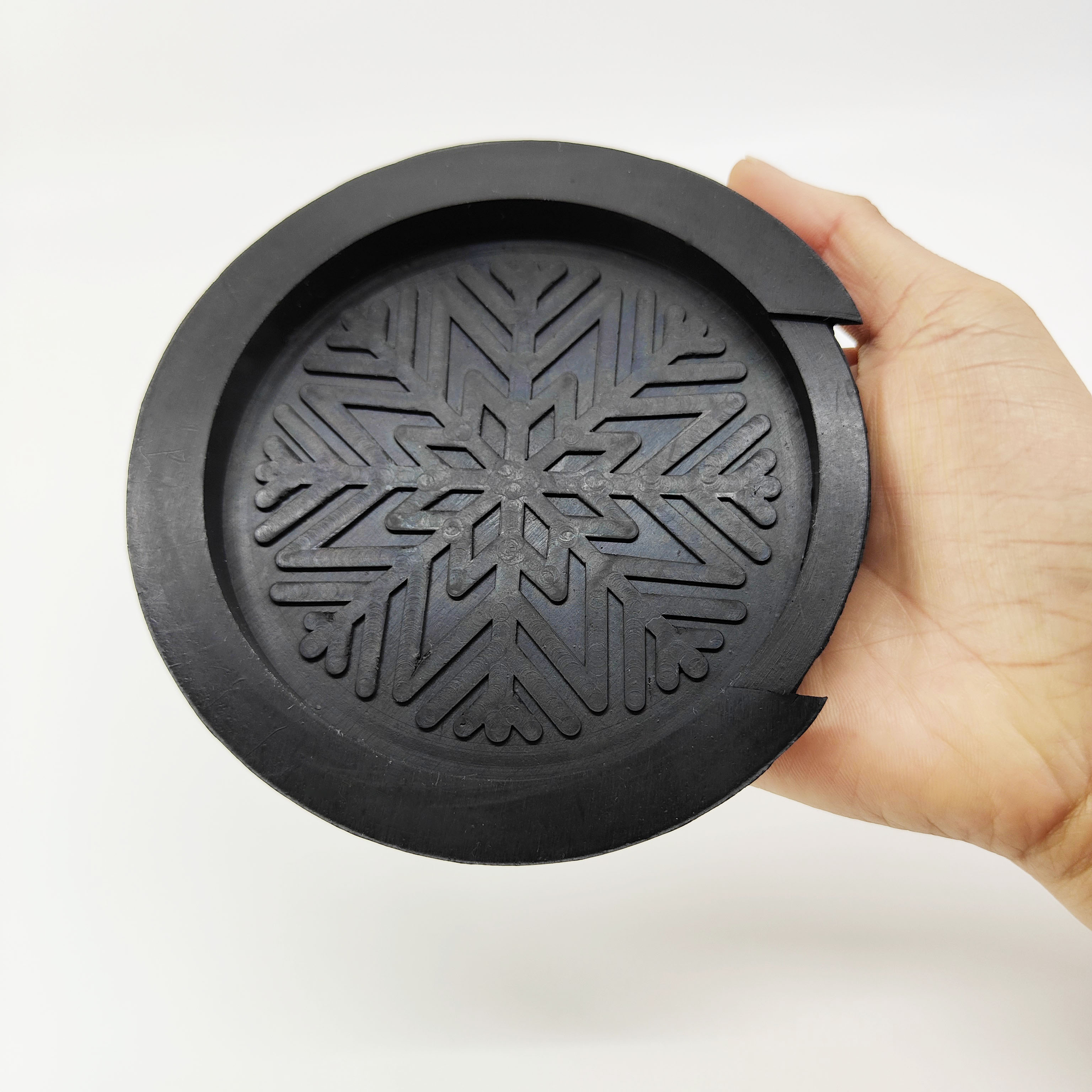 Guitare acoustique folk, diamètre inversé noir : 11 cm