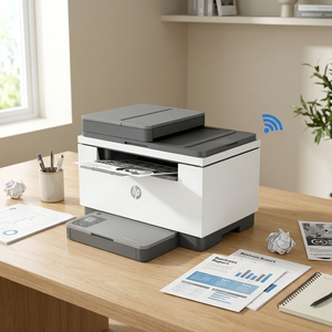 Stampante multifunzione <span class=keywords><strong>HP</strong></span> LaserJet MFP M233sdw wireless in bianco e nero con stampa fronte/retro automatica e ADF - Product Image 1
