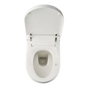 Inodoro Inteligente Moderno de Pared con Material Cerámico, Control Remoto, Luz <span class=keywords><strong>Nocturna</strong></span> y Calefacción en el Asiento, Nuevo Diseño - Product Image 6