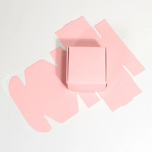 Customized Pink Cardboard Airplane <b>Box</b> Paper Gift <b>Packing</b> <b>Box</b> for Handmade Soap Jewelry DIY Craft - Product Image 1