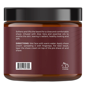<span class=keywords><strong>Crema</strong></span> de afeitar de sándalo natural de etiqueta privada <span class=keywords><strong>para</strong></span> hombres y mujeres-Gel de <span class=keywords><strong>crema</strong></span> de afeitar refrescante de cierre suave - Product Image 6