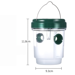 กับดักตัวต่อสัตว์รบกวนพลังงานแสงอาทิตย์แบบพรีเมียม สำหรับแขวนกลางแจ้ง ดักจับแมลงวันผลไม้ พร้อมคุณสมบัติกันน้ำ IPX4 กำจัดแมลงในสวน - Product Image 6