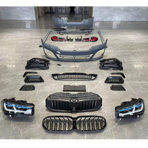 Upgrade Body Kit per <span class=keywords><strong>BMW</strong></span> G30 <span class=keywords><strong>serie</strong></span> <span class=keywords><strong>5</strong></span> G38 M5 2018-2021 nuova gonna anteriore <span class=keywords><strong>paraurti</strong></span> laterale griglia <span class=keywords><strong>paraurti</strong></span> posteriore M5 MT G30 Bodykit - Product Image 3