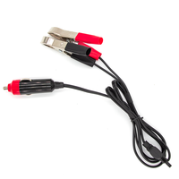 L'usine fournit un chargeur 12V/24V Dc Abs + Pvc 5A, un fil de serrage automatique avec un Clip crokodil et une tête En cuivre