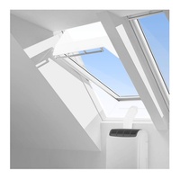 Modernes Design Dach UPVC Schwenk fenster mit doppelt gehärtetem/isoliertem Sicherheits glas Werkseitig geliefert