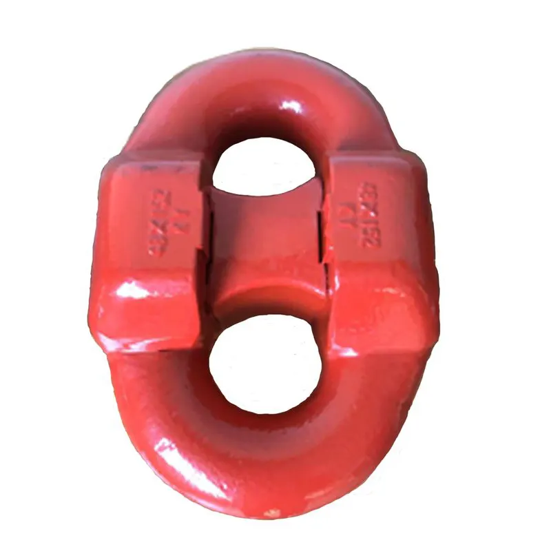 High Hardness And High Strength Steel Die Forging Mining Ladder Tooth Chain Link Parts To Specification Customization