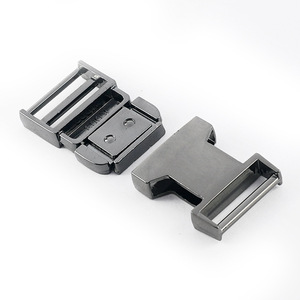 Metal Side Release Buckle 20mm Zinc Alloy Durable Wear Resistant For Bags Backpack Schoolbag <b>Webbing</b> Hardware Accessory - Product Image 2