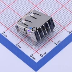 903-232A2021S10100 USB Connector SMD Connector ( Connector Type: Type-A )( Protocol Standard: USB 2.0 )( Gender: Female ) - Product Image 2