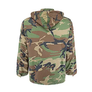 Vente en gros Vestes étanches pour hommes US M65 Manteau coupe-vent et imperméable de camouflage bleu marine - Product Image 4