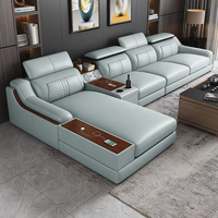 Runwood Wholesale : Ensemble de canapés de luxe au design le plus récent, 1+2+3 places, en similicuir, pour salon, hôtel, appartement, meubles
