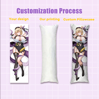 Housse de coussin corporel anime Hentai imprimée double face pour couple, coussin décoratif anime original, coussin corporel anime OEM