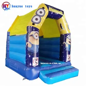 Castillo hinchable de Bob Esponja para saltar, trampolín, Tobogán, Comercial