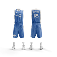 Personnalisation complète, maillot de basket-ball imprimé par sublimation de haute qualité, short respirant, sans manches, double maille, unisexe, adulte, 100%