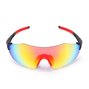 Gafas <span class=keywords><strong>de</strong></span> sol deportivas polarizadas <span class=keywords><strong>para</strong></span> hombre y mujer, 3 <span class=keywords><strong>lentes</strong></span> intercambiables <span class=keywords><strong>para</strong></span> correr y ciclismo, gafas <span class=keywords><strong>para</strong></span> deportes al aire libre - Product Image 4