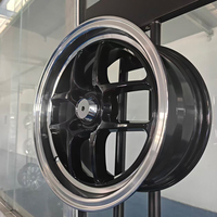 Rines Deportivos Ligeros de Aleación Estilo JDM Personalizados de 15-16 Pulgadas 4x100 5.5J 8.0J ET43 para Vehículos de Pasajeros