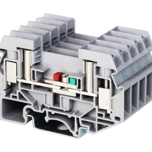 Bloque de terminales de tornillo de prueba de desconexión <span class=keywords><strong>RUT</strong></span> 6-RTK/S Terminales CHIKU UT para conexiones de prueba en circuitos secundarios de transformador - Product Image 1
