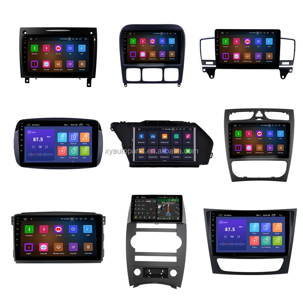 Chinese One-Stop Purchase Car Display Frame Android Head Unit Car Android Dvd Player Factory Can Be Customized