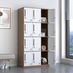 Tủ sắt có khóa, nhiều ngăn, dùng để đựng đồ cá nhân, văn phòng phẩm, nhà máy sản xuất. - Product Image 1