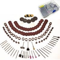 Ensemble d'accessoires pour mini-meuleuse électrique de 141 pièces, outil rotatif pour percer, meuler, couper et polir